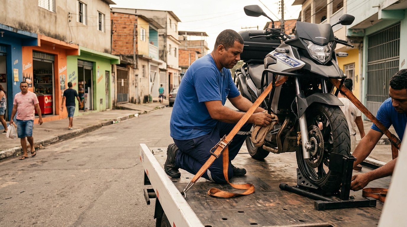 Guincho para Moto em Mogi Guaçu‑SP
